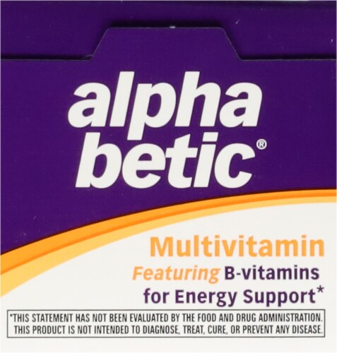 Nature's Way Alpha Betic® Multi Vitamin Tablets Perspective: top
