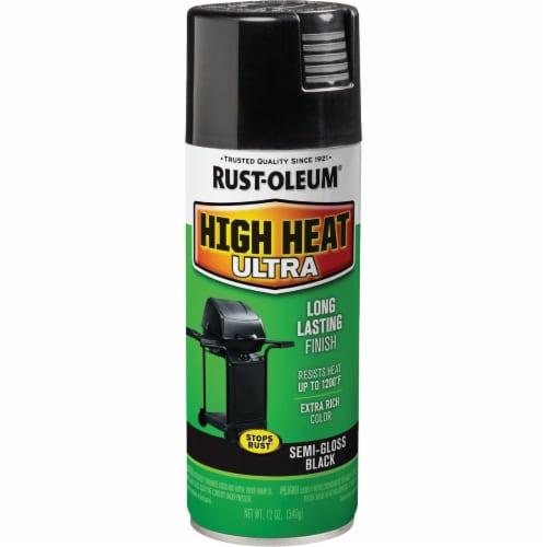 Rust-Oleum® Ultra High Heat Spray Paint - Black Perspective: top