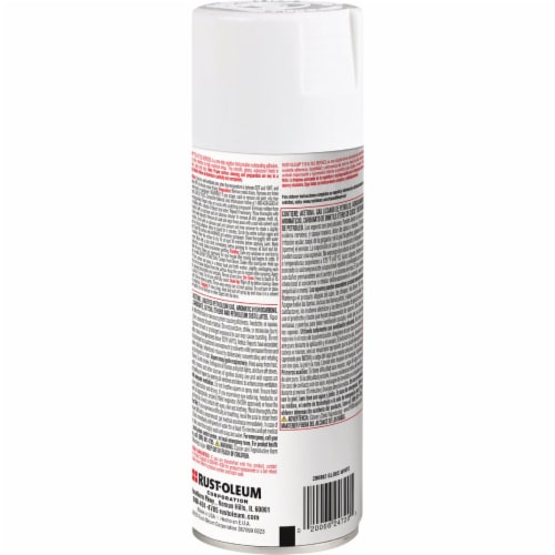 Rust-Oleum 12 Oz. Tub and Tile Aerosol Gloss White Spray Paint 280882 Perspective: top