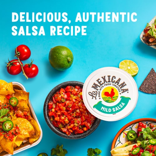 La Mexicana Spice Blend Mild Salsa Perspective: top