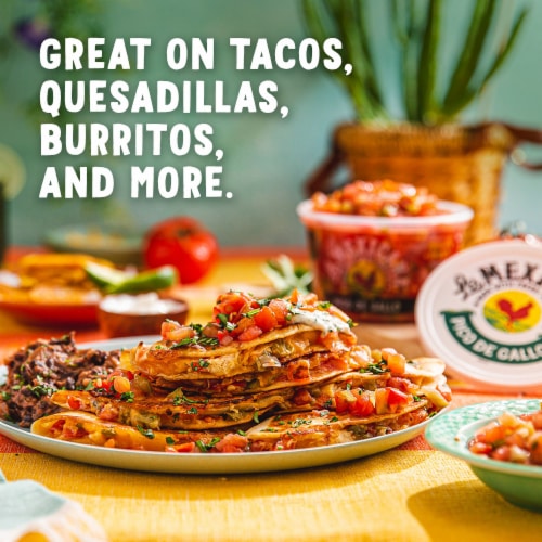 La Mexicana® Fresh Pico de Gallo Mild Salsa Perspective: top