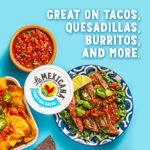La Mexicana™ Cantina Salsa Perspective: top