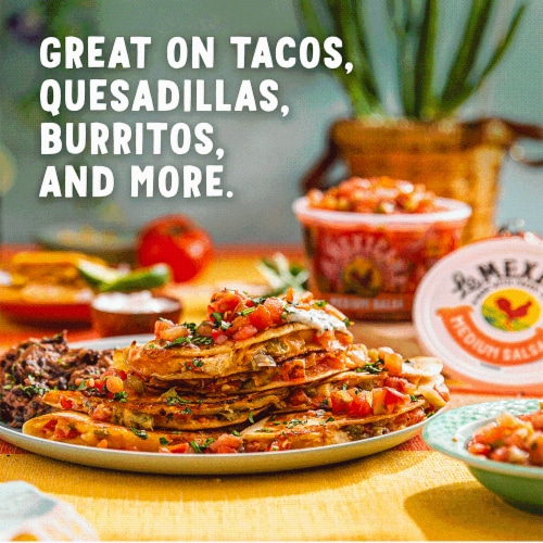 La Mexicana® Fresh Medium Salsa Perspective: top