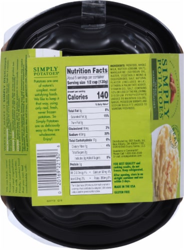 Simply Potatoes® Garlic Mashed Potatoes Perspective: top