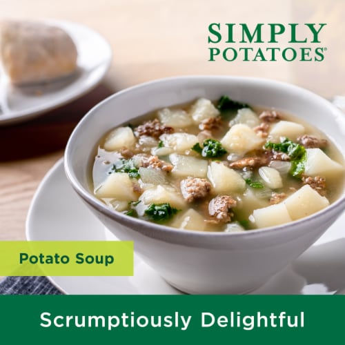 Simply Potatoes Signature Seasoned Diced Potatoes Perspective: top