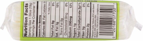 Tofutti Dairy Free Mozzarella Cheese Slices Perspective: top