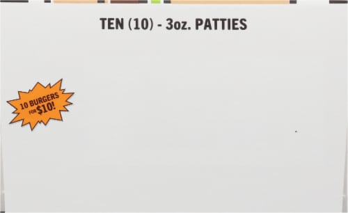 Flanders All Beef Patties Perspective: top