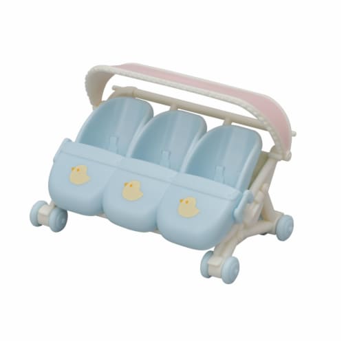 Calico Critters Triplet Stroller Perspective: top