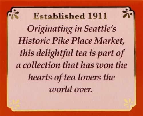 Market Spice Tea® Original Cinnamon-Orange Tea Bags Perspective: top