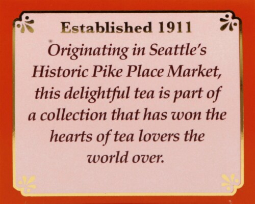 Market Spice Tea® Decaf Tea Bags Perspective: top