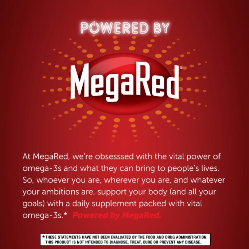 Schiff MegaRed® Advanced 4-in-1 Watermelon & Orange Omega-3 Gummies Perspective: top