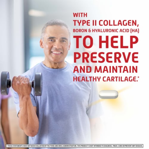 Move Free Ultra Triple Action, Joint Health Supplement with Type II Collagen Perspective: top