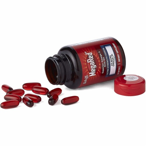 Schiff MegaRed Superior Omega-3 Krill Oil 1000mg Perspective: top