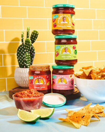 Newman's Own Peach Salsa Perspective: top