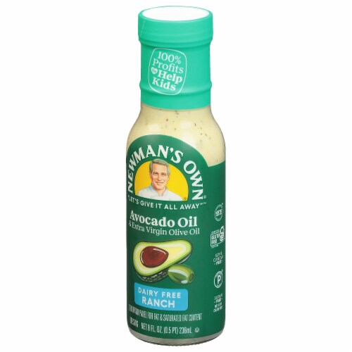 Newman's Own Dairy Free Ranch Dressing Perspective: top