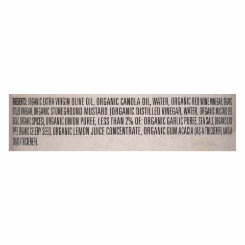 Newman's Own Organic Oil & Vinegar Dressing Perspective: top
