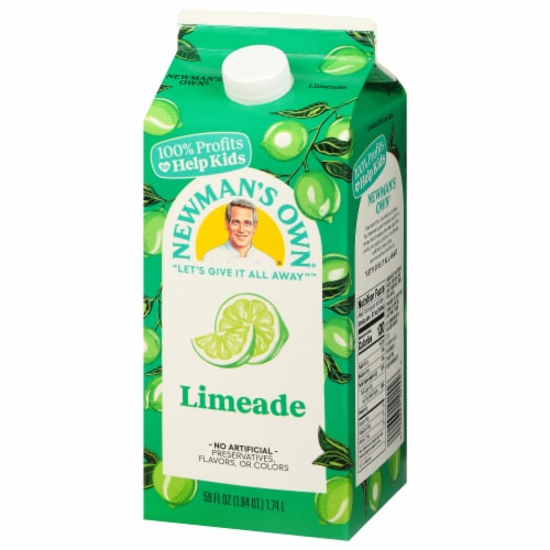Newmans Own Limeade Perspective: top