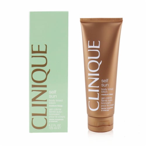 Clinique Self-Sun Body Tinted Lotion - Medium/ Deep 125ml/4.2oz Perspective: top