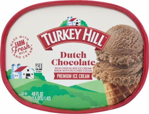 Turkey Hill® Dutch Chocolate Ice Cream Perspective: top