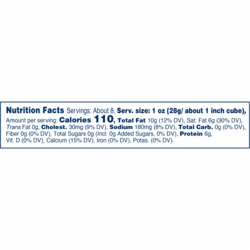 Kraft Extra Sharp Cheddar Block Cheese Perspective: top