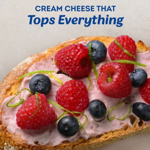 Philadelphia Strawberry Cream Cheese Spread Perspective: top