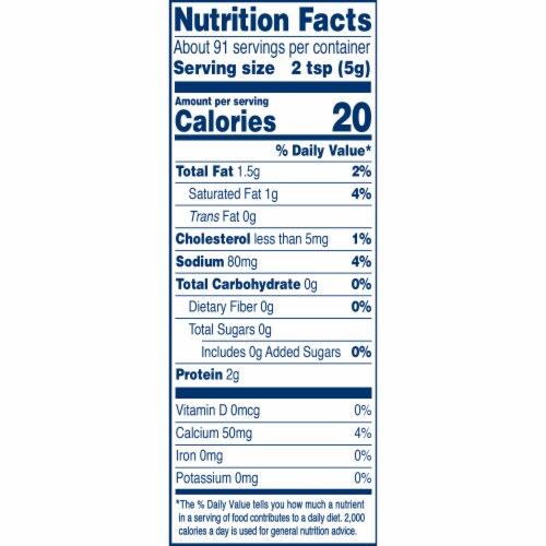 Kraft Parmesan Grated Cheese Perspective: top