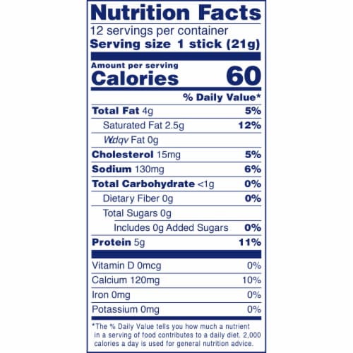 Kraft Twists String Cheese Mozzarella & Cheddar Cheese Snacks Perspective: top