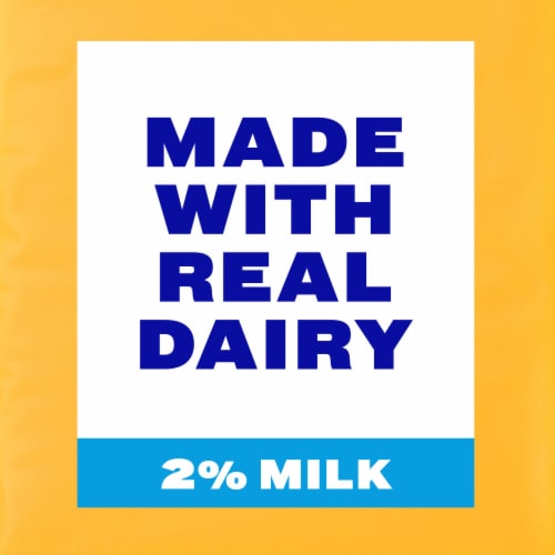 Kraft Singles 2% Milk American Sliced Cheese Perspective: top