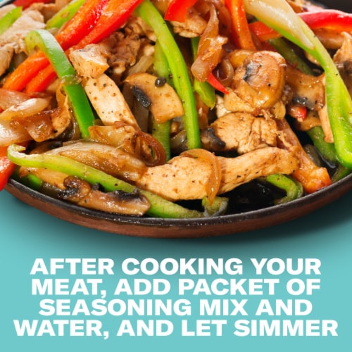 Taco Bell Original Fajita Seasoning Mix Perspective: top