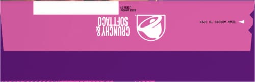 Taco Bell Crunchy & Soft Taco Dinner Kit Perspective: top