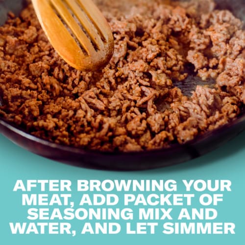Taco Bell Mild Taco Seasoning Mix Perspective: top
