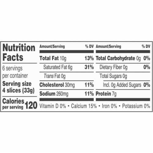 Kraft Colby-Jack Marbled Cheese Cracker Cuts Perspective: top