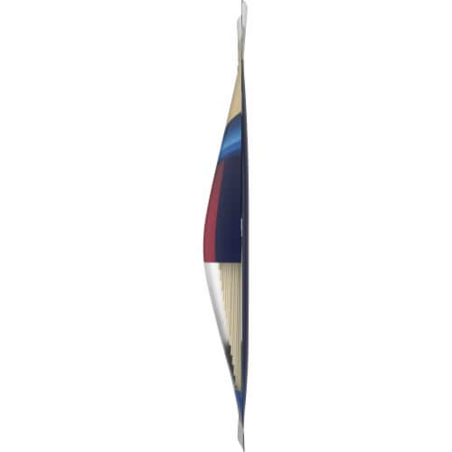 Kraft Extra Sharp White Cheddar Cheese Slices Perspective: top