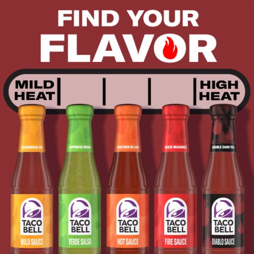 Taco Bell Diablo Sauce, Bottle Perspective: top