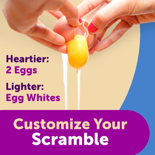 Just Crack An Egg All American Scramble Breakfast Bowl Kit Perspective: top