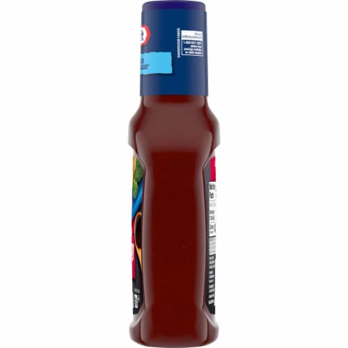 Kraft Sweet & Smoky BBQ Barbeque Sauce with 25% Less Sugar Perspective: top