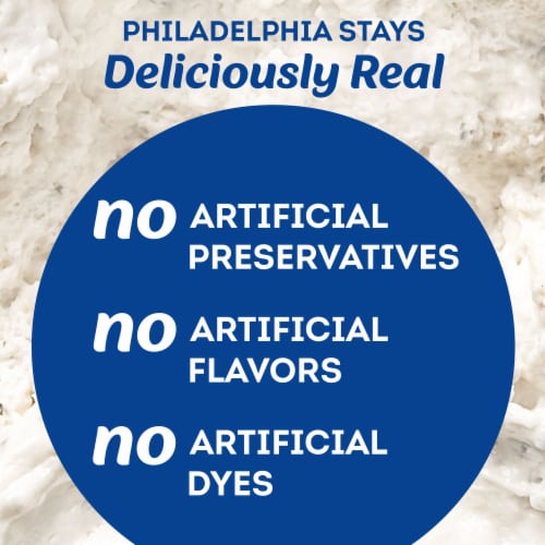 Philadelphia Garlic & Herb Whipped Cream Cheese Spread Perspective: top