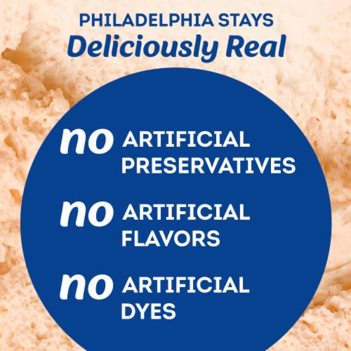 Philadelphia Roasted Red Pepper Whipped Cream Cheese Spread Perspective: top