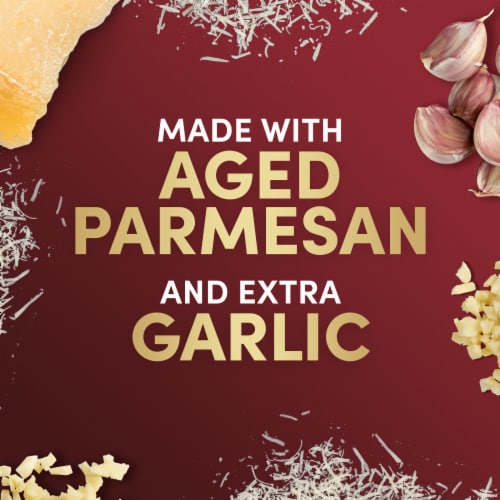 Kraft Deluxe Robust Garlic & Parmesan Salad Dressing Perspective: top