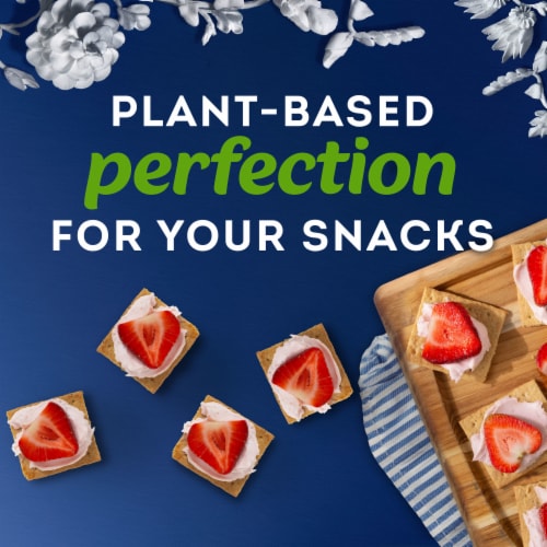 Philadelphia Plant-Based Dairy Free Strawberry Cream Cheese Spread Perspective: top