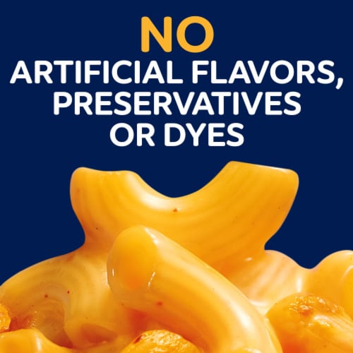 Kraft Deluxe Four Cheese Mac & Cheese Frozen Meal Perspective: top
