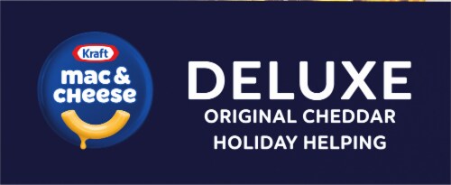 Kraft Mac & Cheese Delux Original Cheddar Perspective: top