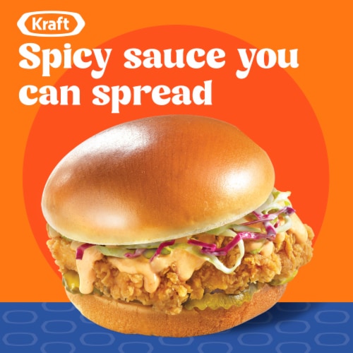 Kraft Buffalo Spicy Mayo Perspective: top