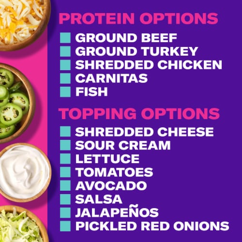 Taco Bell Queso-Burrito Cravings Kit Perspective: top