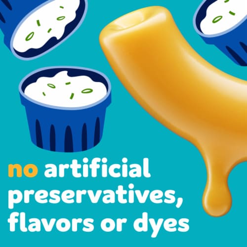 Kraft Ranch Flavored Mac & Cheese Macaroni and Cheese Dinner Perspective: top