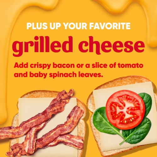 Velveeta Slices Original Flavored Cheese Perspective: top