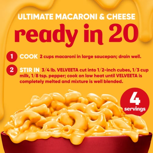 Velveeta Original Cheese Perspective: top