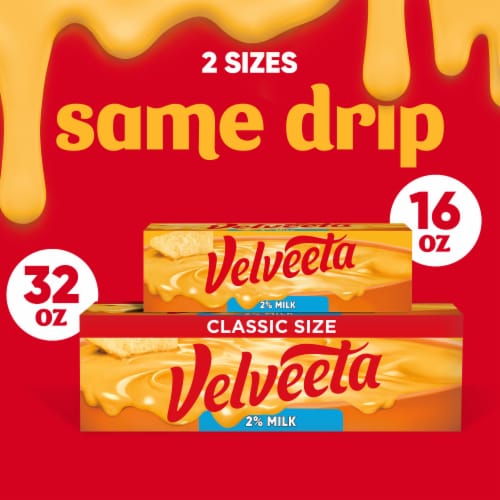 Velveeta 2% Milk Reduced Fat Cheese Perspective: top
