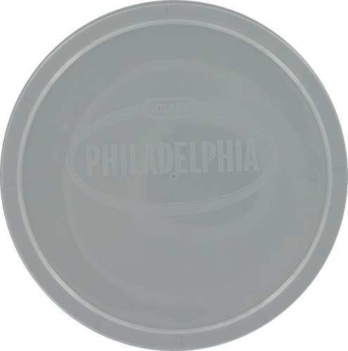 Philadelphia Chive and Onion Cream Cheese Perspective: top