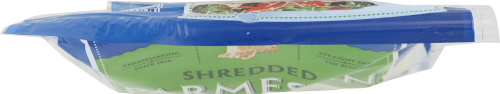 Kraft Shredded Parmesan Cheese Perspective: top